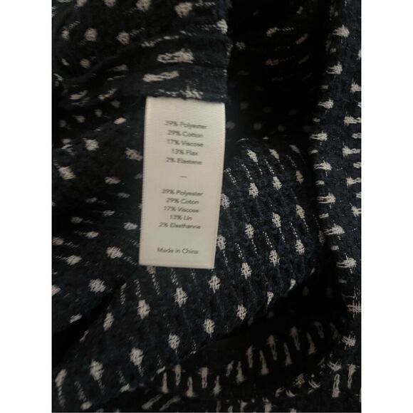 Elizabeth and James Daniella Needle Stack Wrap Front Flax Blend Mini Skirt Size - Picture 5 of 7